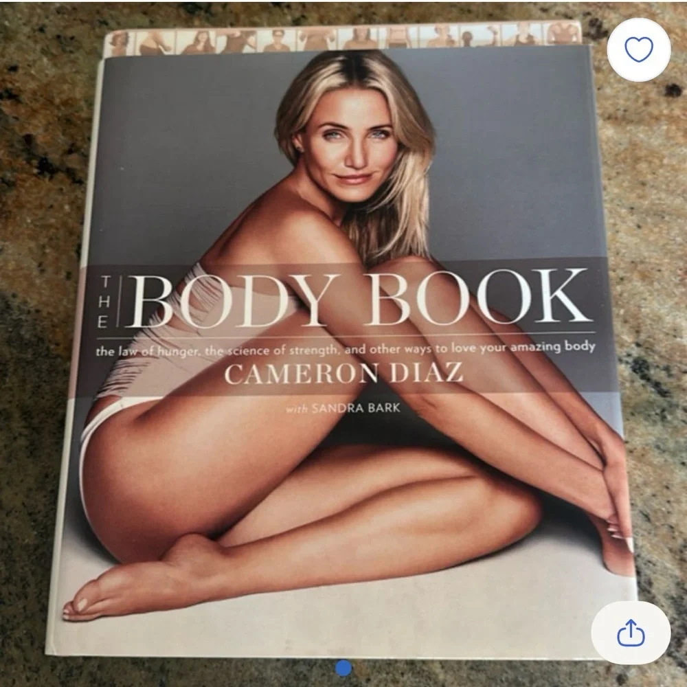 The Body Book by Cameron Diaz - Gray Cover